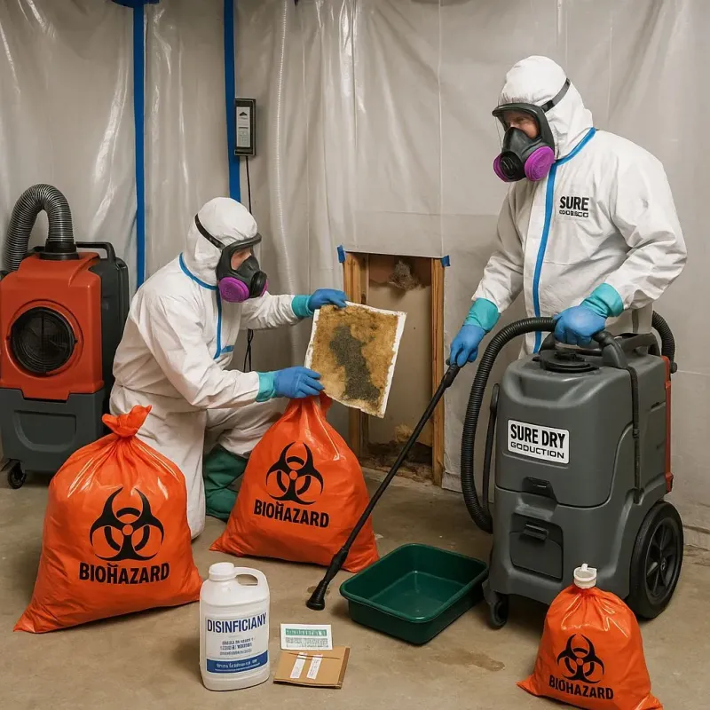 Contaminated Water Handling Protocols process in McIntosh, NM